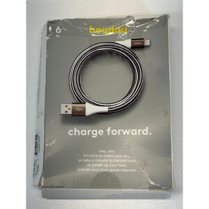 Heyday USB-C to USB-C Fast Charging Silicone Cable 6ft Matcha(Lite Green)